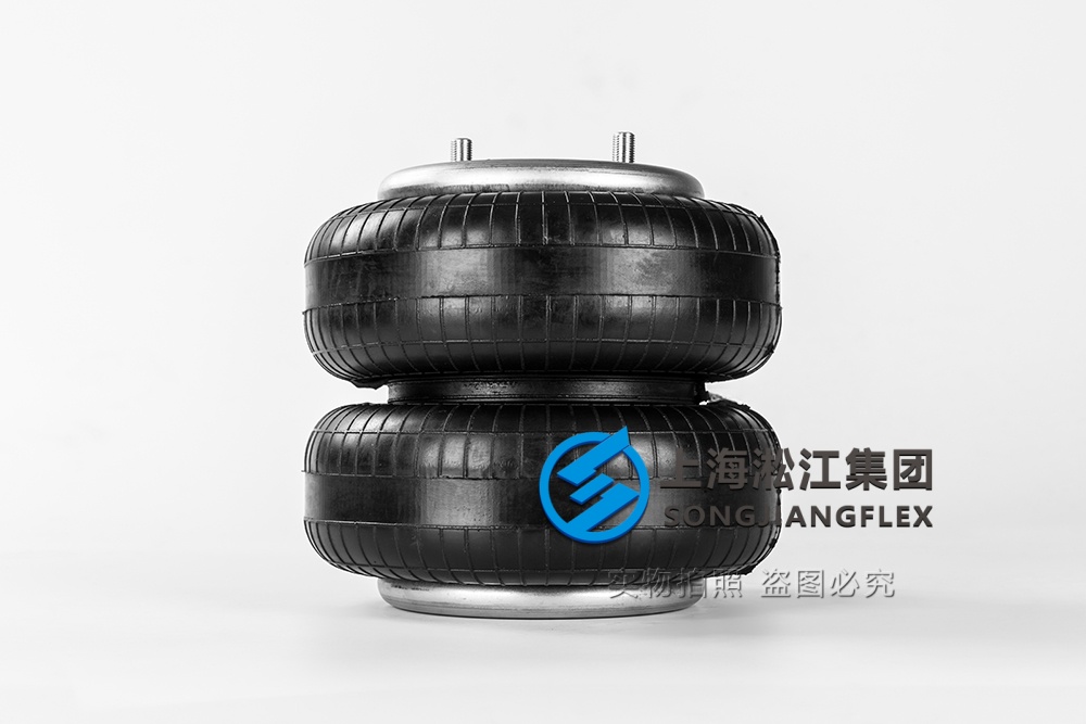 The brick forming machine uses air springs.
